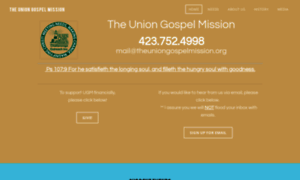 Theuniongospelmission.org thumbnail