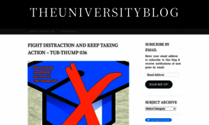 Theuniversityblog.co.uk thumbnail