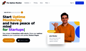 Theuptimemonitor.com thumbnail