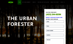 Theurbanforester.ca thumbnail