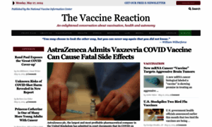 Thevaccinereaction.org thumbnail
