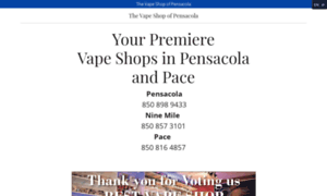 Thevapeshopofpensacola.com thumbnail