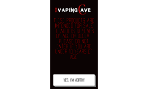 Thevapingcave.com thumbnail