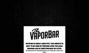 Thevaporbar.ca thumbnail