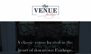 Thevenuefairhope.com thumbnail