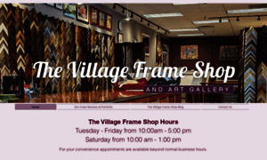 Thevillageframeshops.com thumbnail