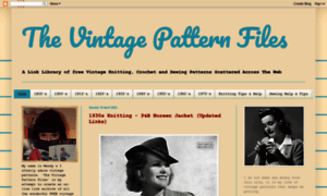 Thevintagepatternfiles.blogspot.ca thumbnail