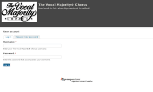 Thevocalmajoritychorus.groupanizer.com thumbnail