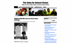 Thevoiceforschoolchoice.wordpress.com thumbnail