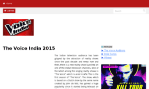 Thevoiceindia2015.in thumbnail