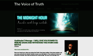 Thevoiceoftruthblog.weebly.com thumbnail