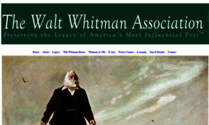 Thewaltwhitmanassociation.org thumbnail