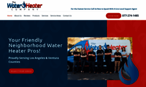 Thewaterheatercompany.com thumbnail