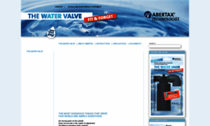 Thewatervalve.com thumbnail
