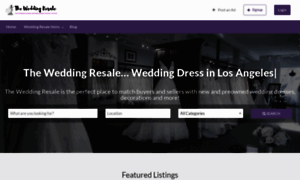 Theweddingresale.com thumbnail