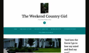 Theweekendcountrygirl.com thumbnail