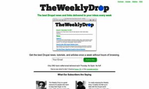 Theweeklydrop.com thumbnail