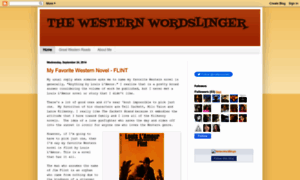 Thewesternwordslinger.blogspot.com thumbnail