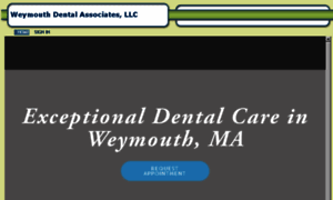 Theweymouthdentist.mydentalvisit.com thumbnail