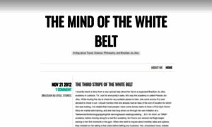 Thewhitebeltsmind.wordpress.com thumbnail