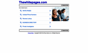 Thewhitepages.com thumbnail