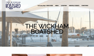 Thewickhamboatshed.com.au thumbnail