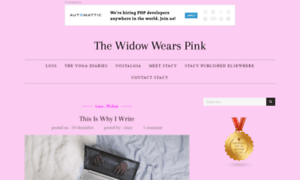 Thewidowwearspink.com thumbnail