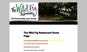 Thewildfig.co.za thumbnail