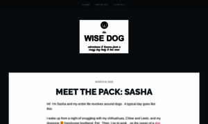 Thewisedog.com thumbnail