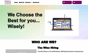 Thewisehiring.com thumbnail