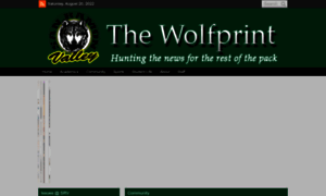 Thewolfprint.com thumbnail