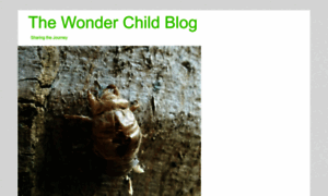 Thewonderchildblog.com thumbnail