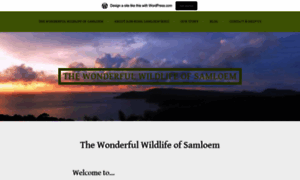 Thewonderfulwildlifeofsamloem.wordpress.com thumbnail