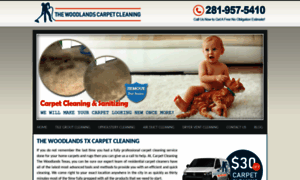 Thewoodlands-carpetcleaning.com thumbnail