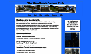 Thewoodlandscameraclub.org thumbnail