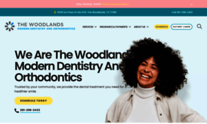 Thewoodlandsmoderndentistry.com thumbnail