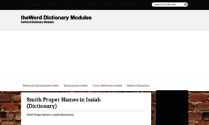 Theword-dictionary-modules.com thumbnail