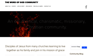 Thewordofgodcommunity.org thumbnail