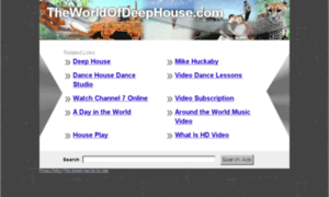 Theworldofdeephouse.com thumbnail