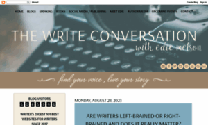 Thewriteconversation.blogspot.com thumbnail