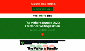 Thewritersbundle2020.thewritelife.com thumbnail