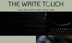 Thewritetouch.co.uk thumbnail