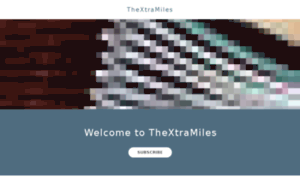 Thextramiles.co thumbnail