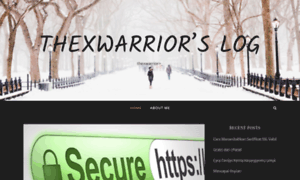 Thexwarrior.web.id thumbnail