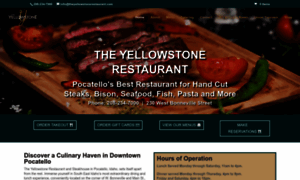 Theyellowstonerestaurant.com thumbnail