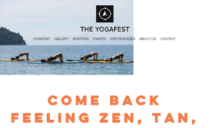 Theyogafest.com thumbnail