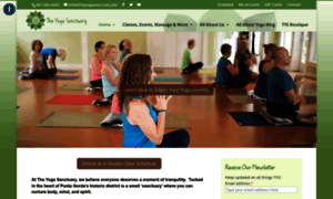 Theyogasanctuary.biz thumbnail