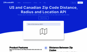 Thezipcodeapi.com thumbnail