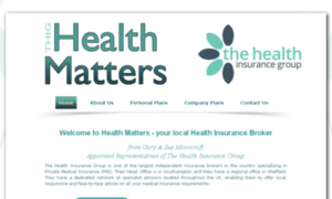 Thig-healthmatters.co.uk thumbnail
