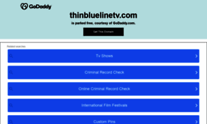 Thinbluelinetv.com thumbnail